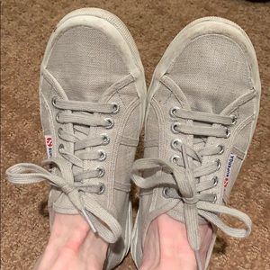 Supera Italian linen sneakers